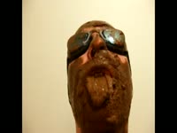[ Scat Sex ] Dirty dude likes poop on his teeth and face